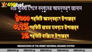 Earn ৳300 per referral at 499bet