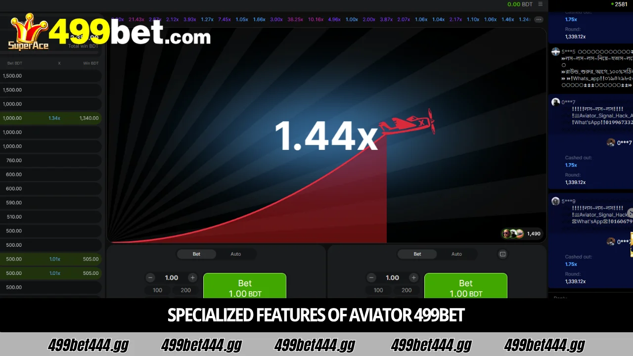 499bet Crash Betting Tips – ক্র্যাশ গেমে জেতার সেরা কৌশল এবং গাইড 3 Aviator 499bet গেমের বিশেষ বৈশিষ্ট্য